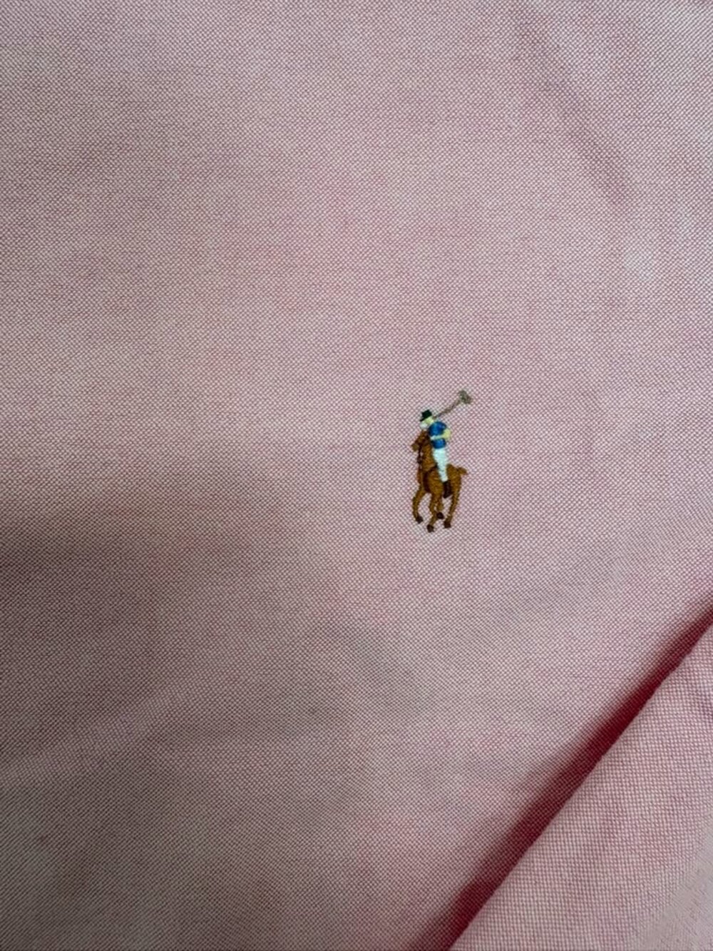 Ralph Lauren Classic Fit Oxford Button Down Shirt Pink 3XB Big - Picture 4 of 9